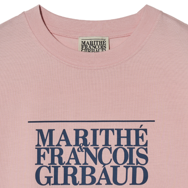 Marithé François Girbaud Classic Logo Tee Light Pink