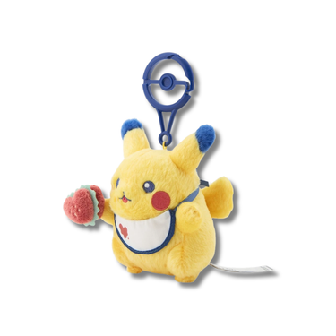 Pokémon Pikachu with Burger Diner Plush Keychain