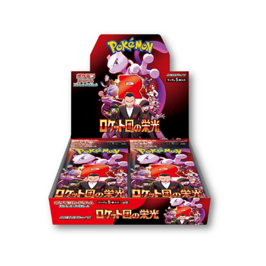 Pokemon Card Game Scarlet & Violet Expansion Pack "Glory of Team Rocket" Box