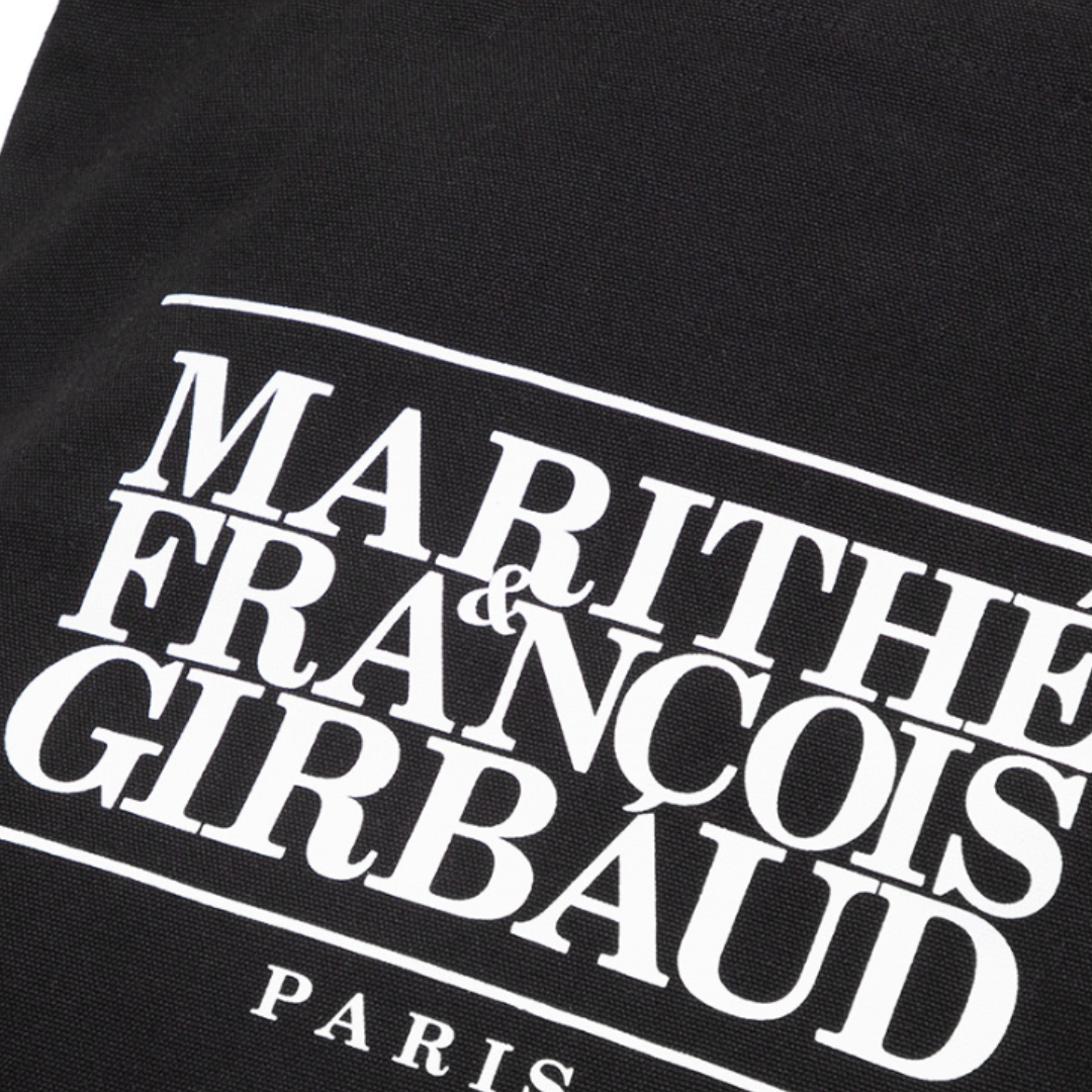 Marithé François Girbaud Classic Logo Eco Bag Black