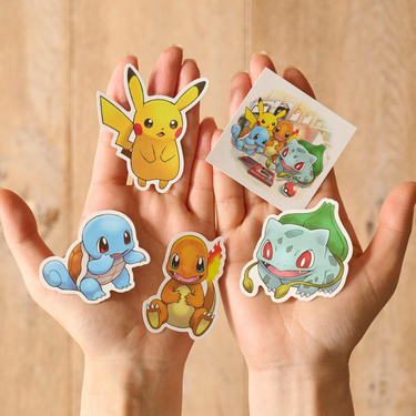 Pokémon Sticker Set Timeless Adventure Kanto