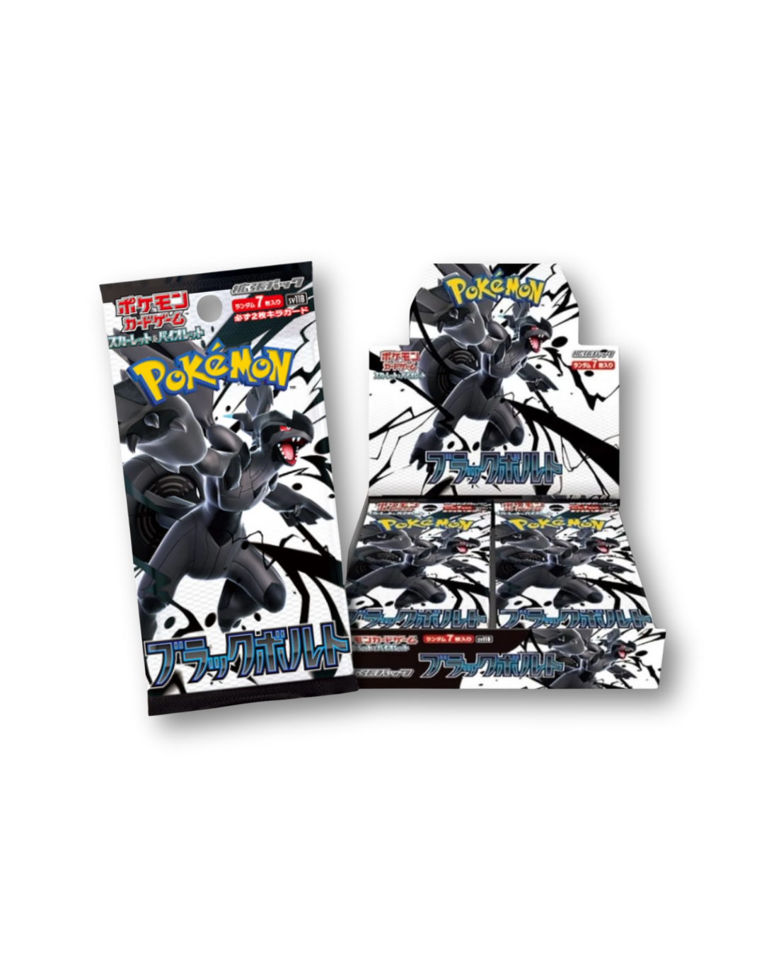 Pokemon Card Game Scarlet & Violet Expansion Pack "Black Bolt" SV11B Pack