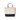 Marithé François Girbaud Classic Logo Canvas Tote Bag Natural