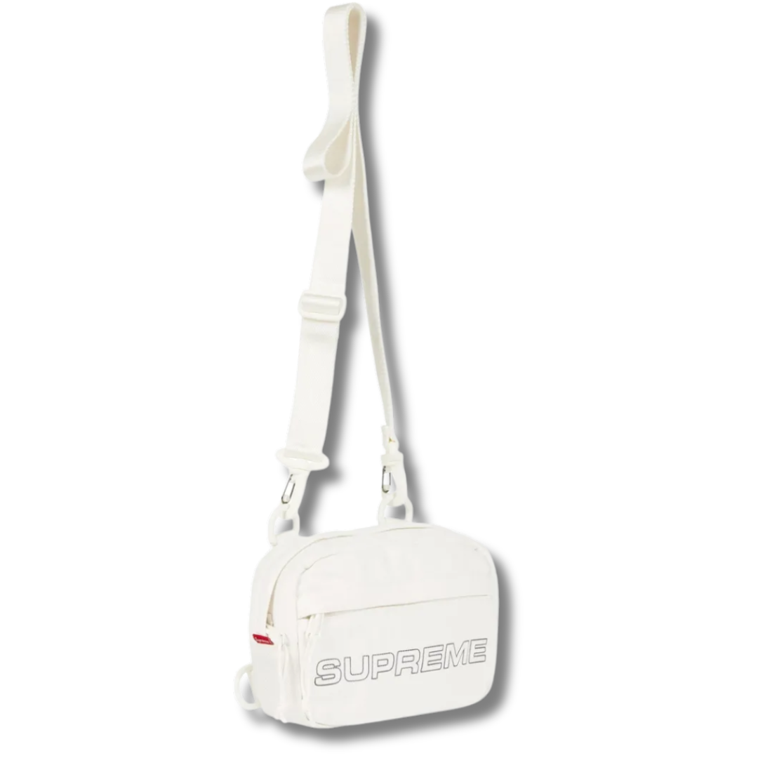 Supreme Denim Mini Shoulder Bag White (FW25)