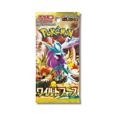 Pokemon Card Game Scarlet & Violet Booster Box SV5K Wild Force (Japanese)