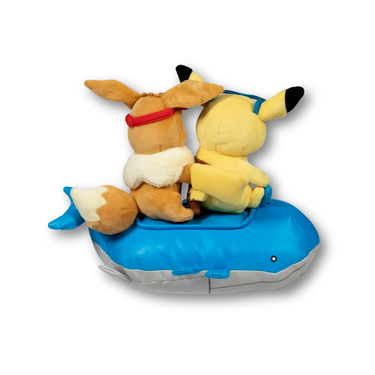 Pokemon Center Original Seasonal Celebrations Pikachu & Eevee Summer Days Plush