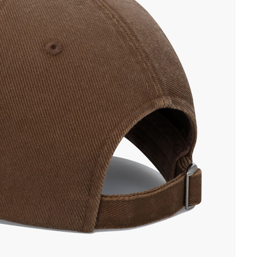 Marithé François Girbaud Vintage Baseball Graphic Cap Brown