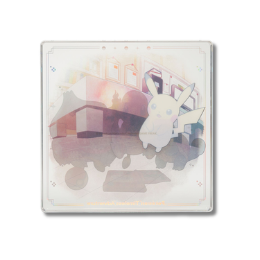 Pokemon Center Original Acrylic Block Pokémon Timeless Adventure Kanto