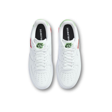 Nike Air Force 1 Low '07 Worldwide Pack Flash Crimson Green Strike (W)