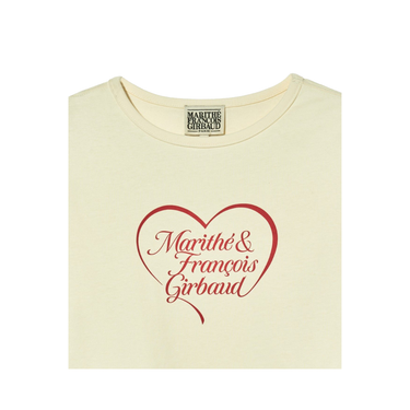 Marithé François Girbaud W Crop Long Sleeve Cream