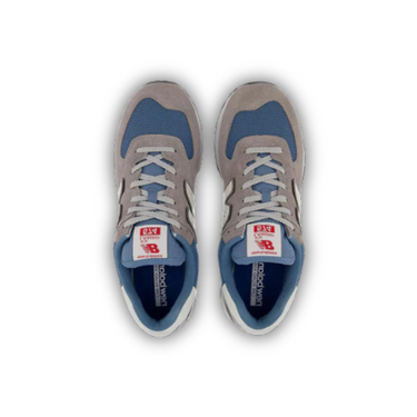 New Balance 574 Grey Navy White Leather