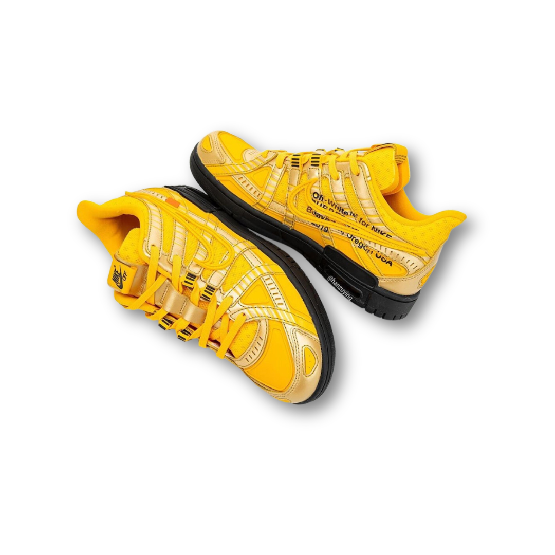 Nike Air Rubber Dunk Off-White University Gold