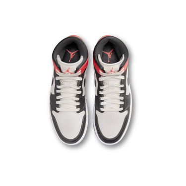 Jordan 1 Mid Newsprint Light Orewood Brown (Women's)
