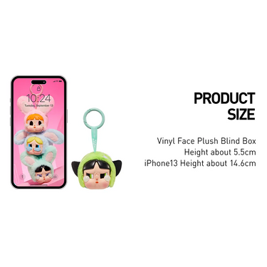 POP MART CRYBABY x Powerpuff Girls Series-Vinyl Face Plush Blind Box *Individual