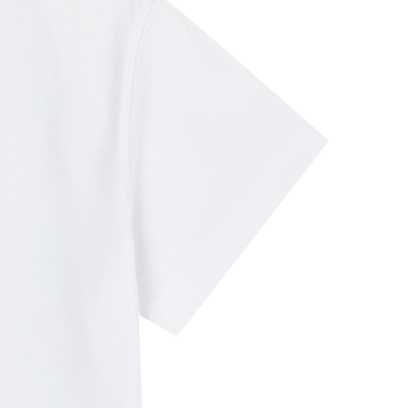 Marithé François Girbaud W Classic Logo Crop Tee White