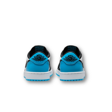 Jordan 1 Retro Low OG Black Dark Powder Blue (Women's)