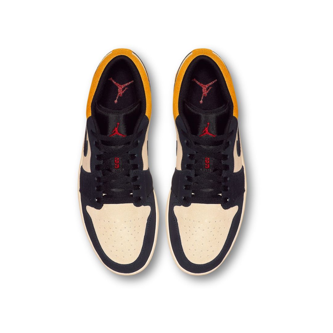 Jordan 1 Low Sail University Gold Black