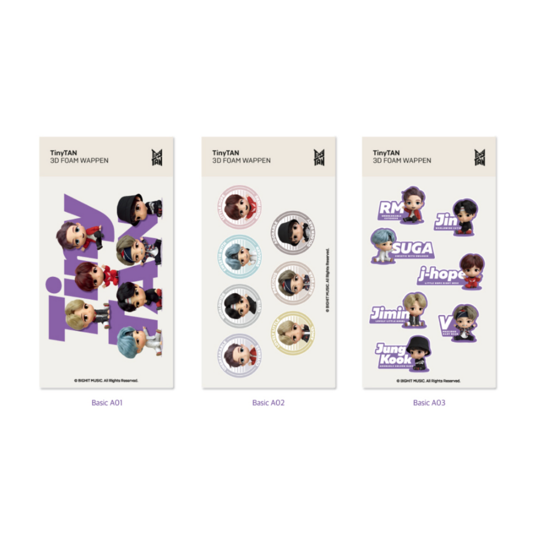 TinyTAN 3D Wappen Basic