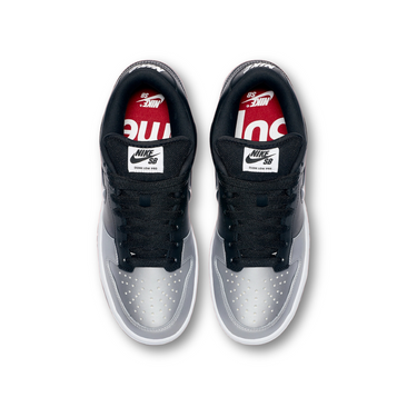 Nike SB Dunk Low Supreme Jewel Swoosh Silver