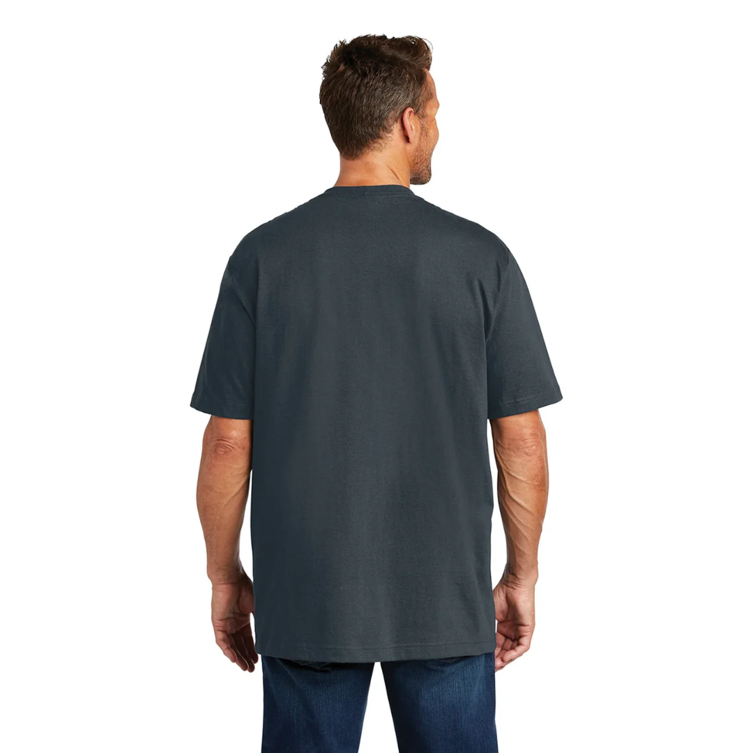 Carhartt Men's Loose Fit Heavyweight Short-Sleeve Pocket T-Shirt Bluestone