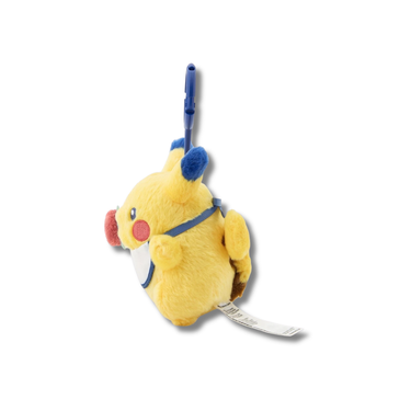 Pokémon Pikachu with Burger Diner Plush Keychain