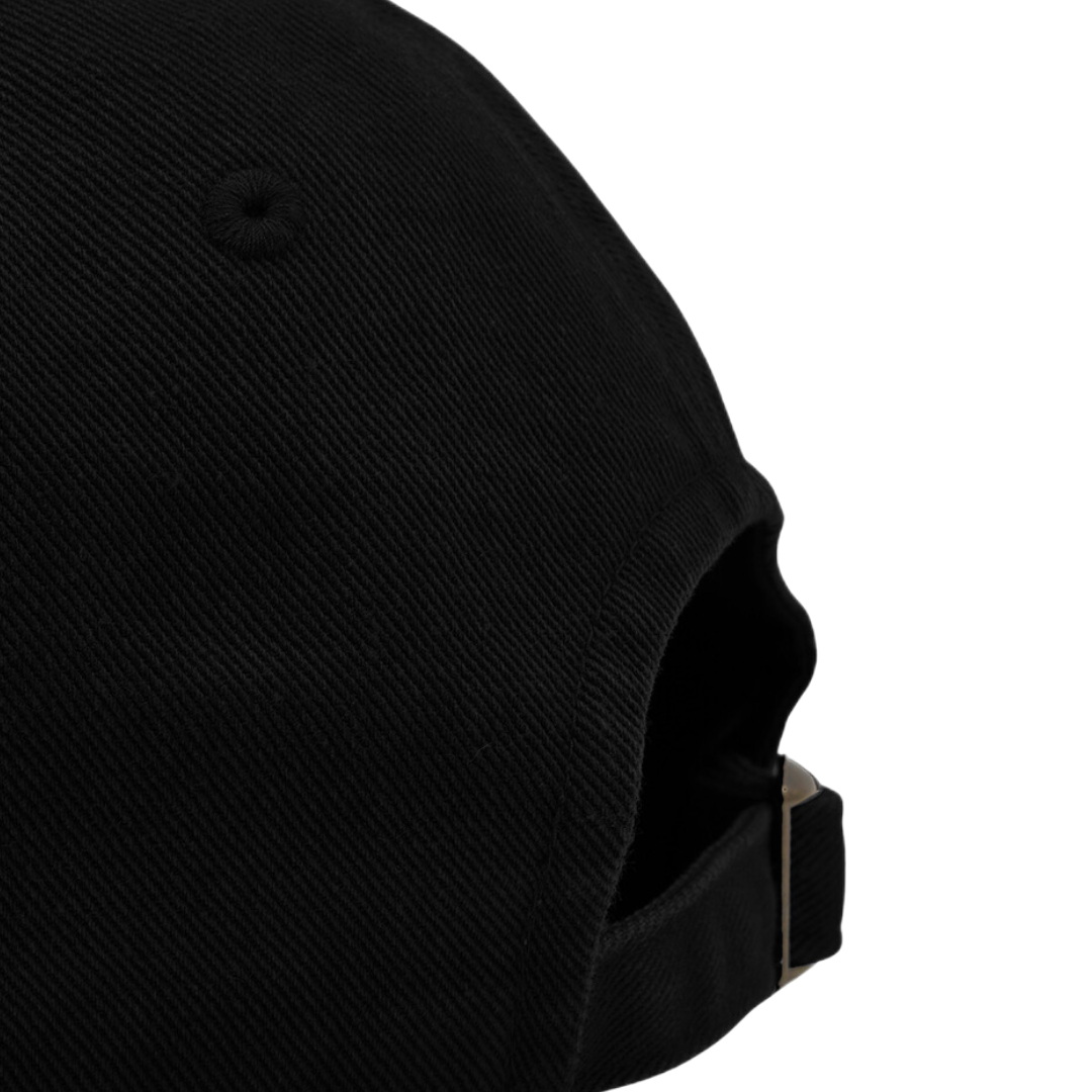 Marithé François Girbaud Small Classic Logo Cap Black