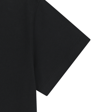 Marithé François Girbaud W Classic Logo Crop Tee Black