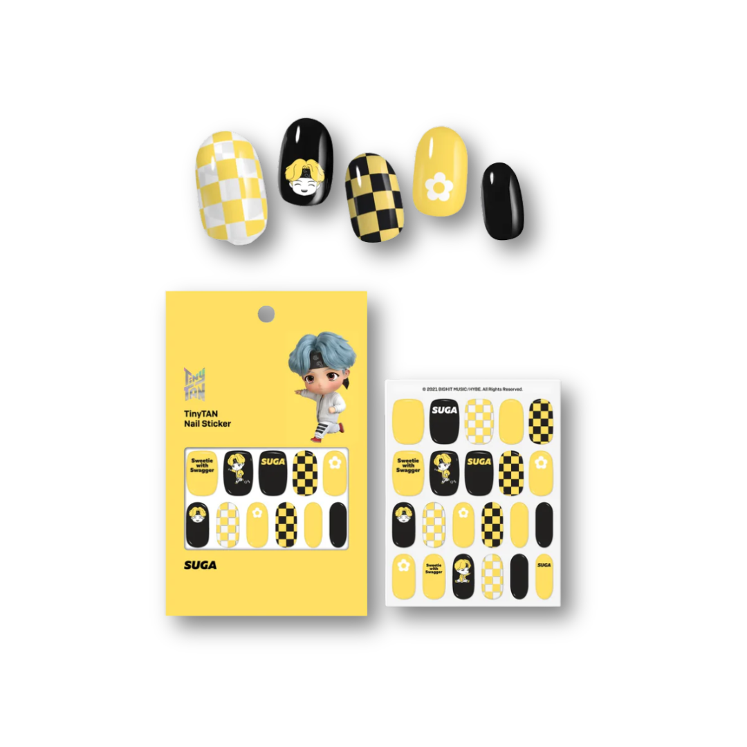 BTS TinyTAN Nail sticker