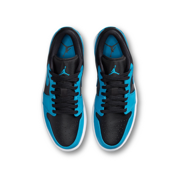 Jordan 1 Low Laser Blue Black