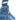 Marithé François Girbaud Embroidery Logo Shoulder Bag Light Blue