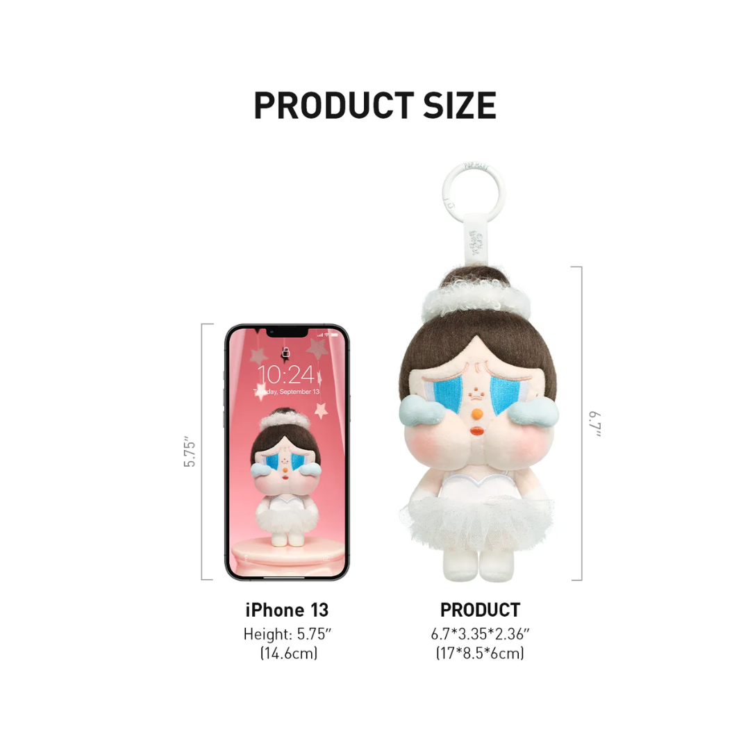POP MART CRYBABY SHINY SHINY SERIES-Plush Pendant Blister Pack