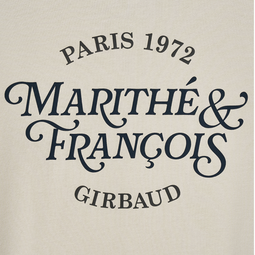 Marithé François Girbaud Aerocool Mellow Tee Light Beige