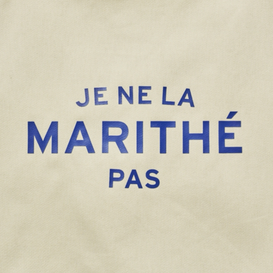 Marithé François Girbaud JE NE LA Eco Bag Natural