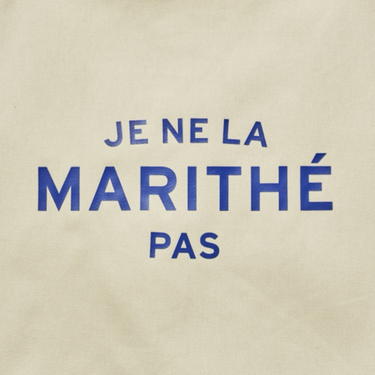 Marithé François Girbaud JE NE LA Eco Bag Natural