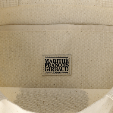 Marithé François Girbaud Doodle Bear Eco Bag Natural