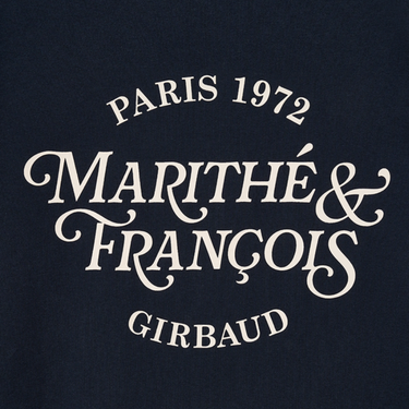 Marithé François Girbaud Aerocool Mellow Tee Navy