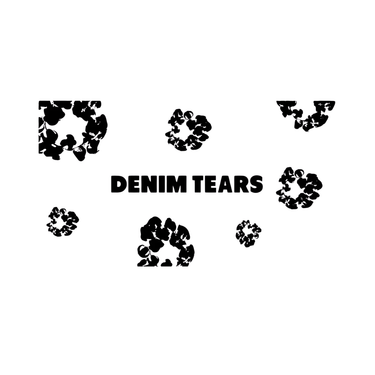 Denim Tears Men's Short Sleeve Flag Tee -Navy-