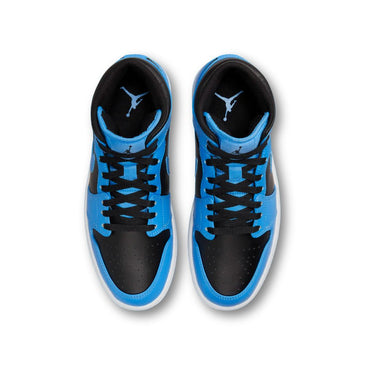 Jordan 1 Mid University Blue Black