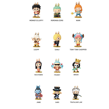 Pop Mart THE MONSTERS × One Piece Series Figures *Wholebox