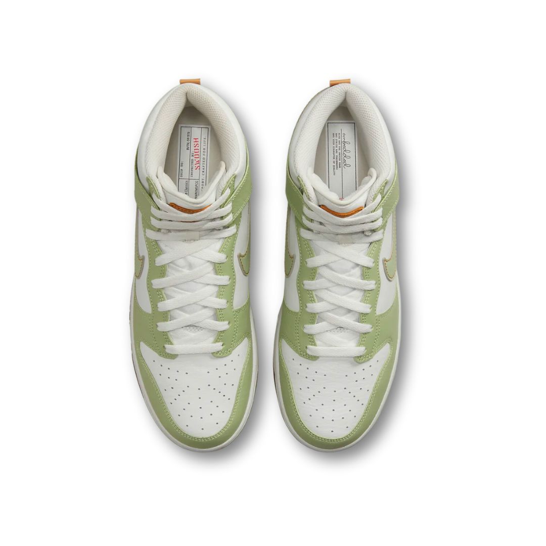 Nike Dunk High SE Inspected By Swoosh Honeydew