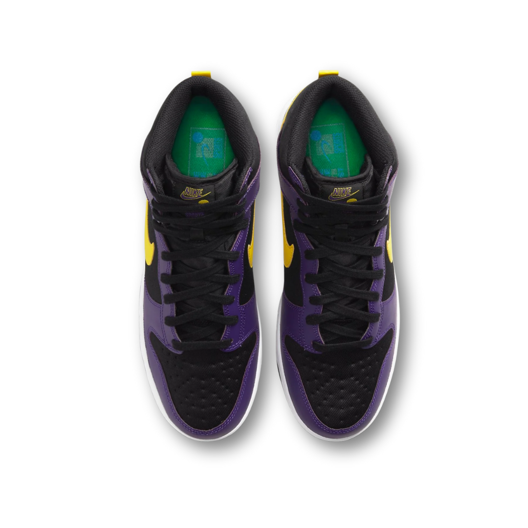 Nike Dunk High EMB Lakers Men's