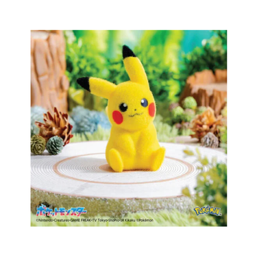 Pokemon Tenohira Pikachu Pokefuwa 30th Anniversary Plush Takara Tomy Japan (CN)