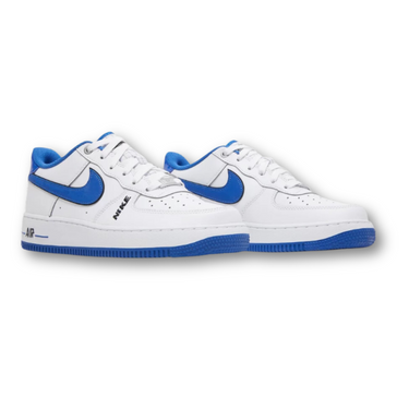 Nike Air Force 1 Low LV8 White Game Royal (GS)