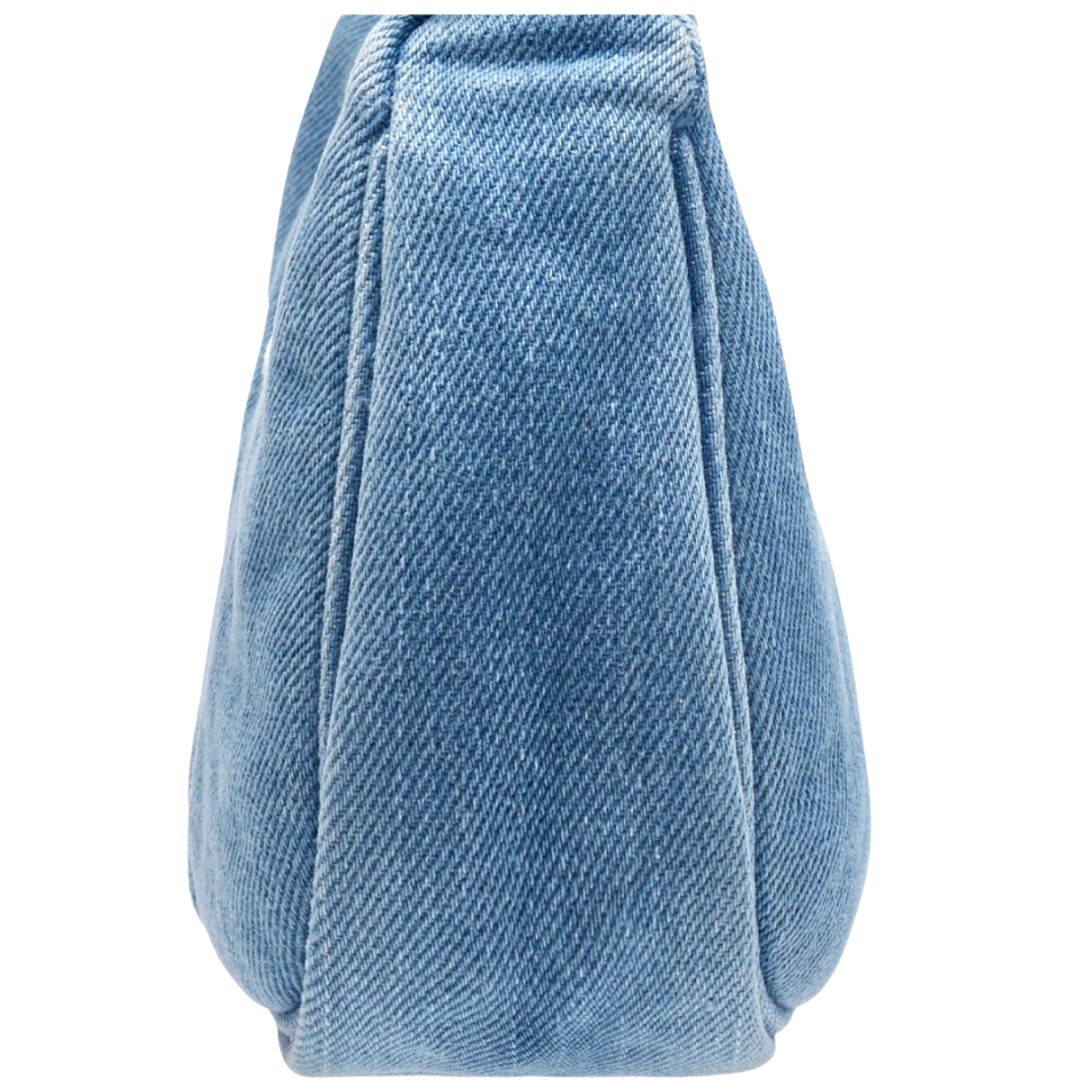 Marithé François Girbaud Embroidery Logo Shoulder Bag Light Marithé François Girbaud Embroidery Logo Shoulder Bag Light