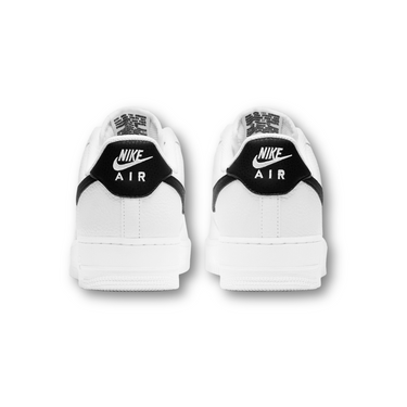Nike Air Force 1 Low '07 White Black Pebbled Leather