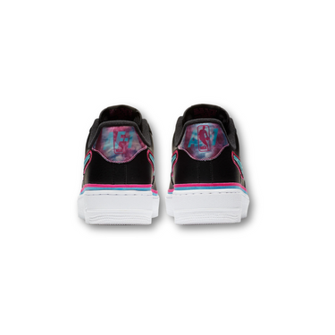 Nike Air Force 1 Low Sport (NBA Black Blue Gale Laser Fuchsia)