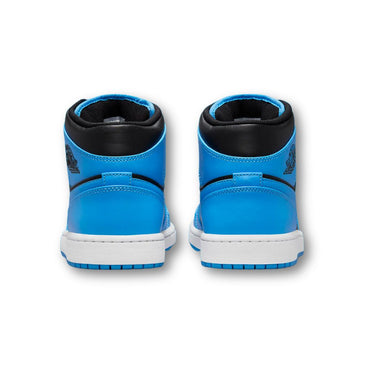 Jordan 1 Mid University Blue Black