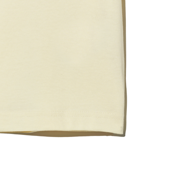 Marithé François Girbaud W Classic Logo Crop Tee Cream