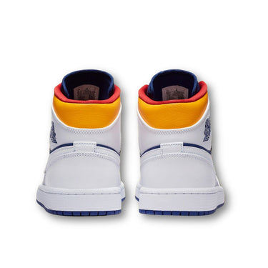 Jordan 1 Mid Royal Blue Laser Orange