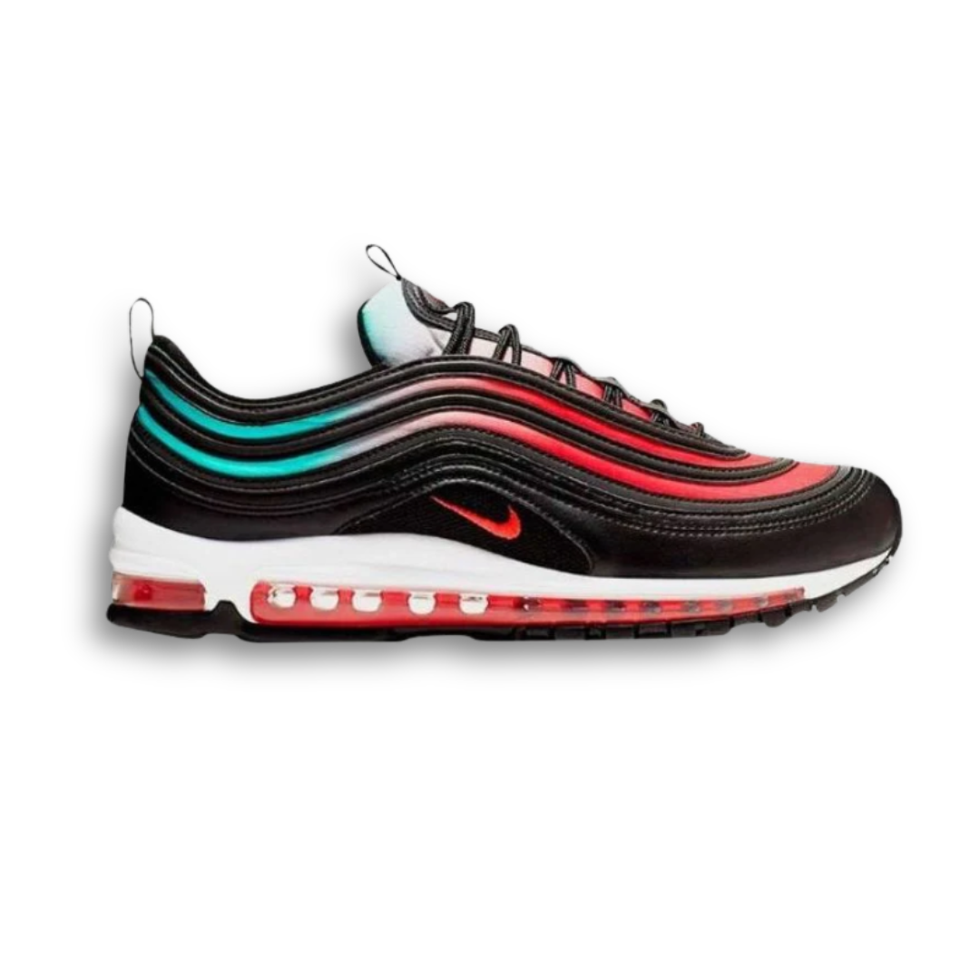 Nike Air Max 97 Black Ember Glow Red